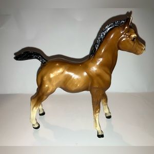 Breyer horse pony figure toy brown approx size 7” x 7” vintage?